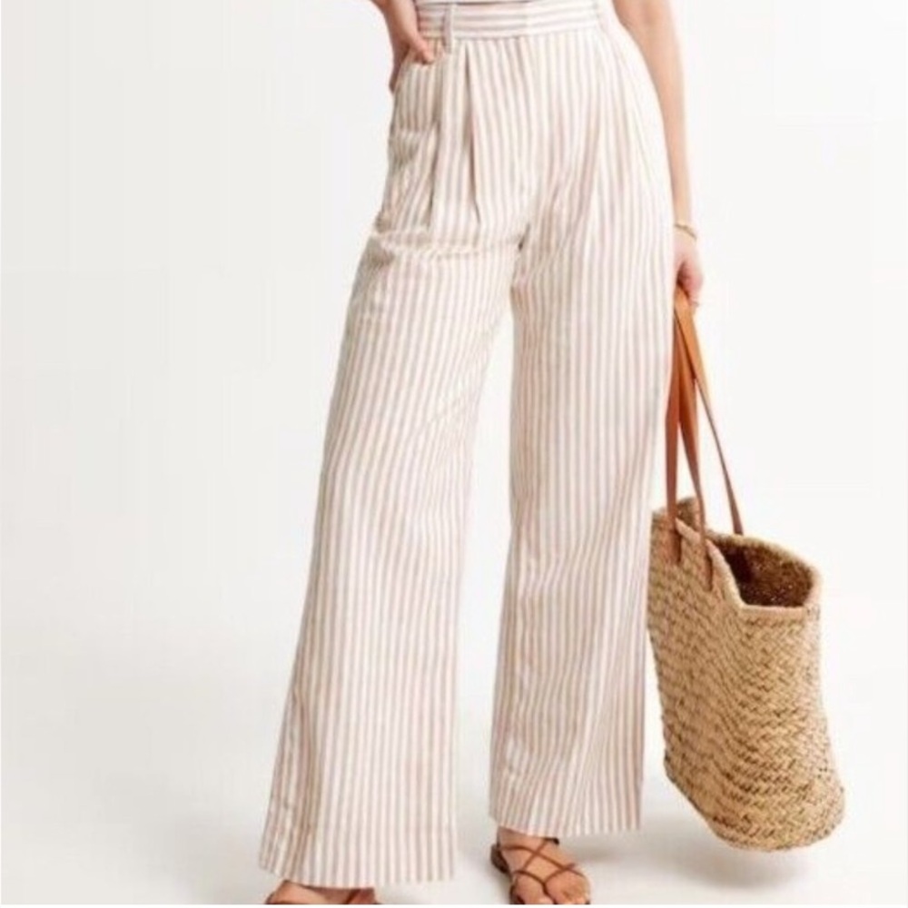 Abercrombie & Fitch Linen Pants, NWT